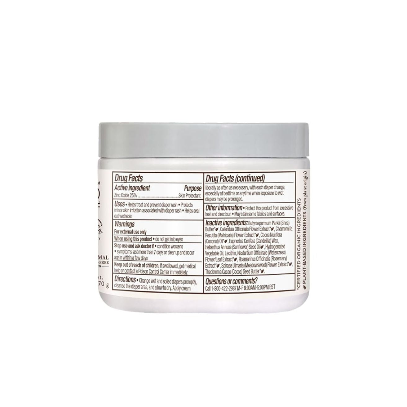SENSITIVE BABY ZINC DIAPER RASH CREAM