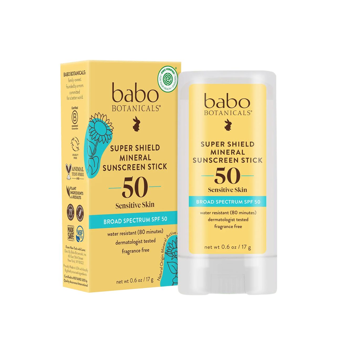 SUPER SHIELD MINERAL SUNSCREEN STICK SPF50