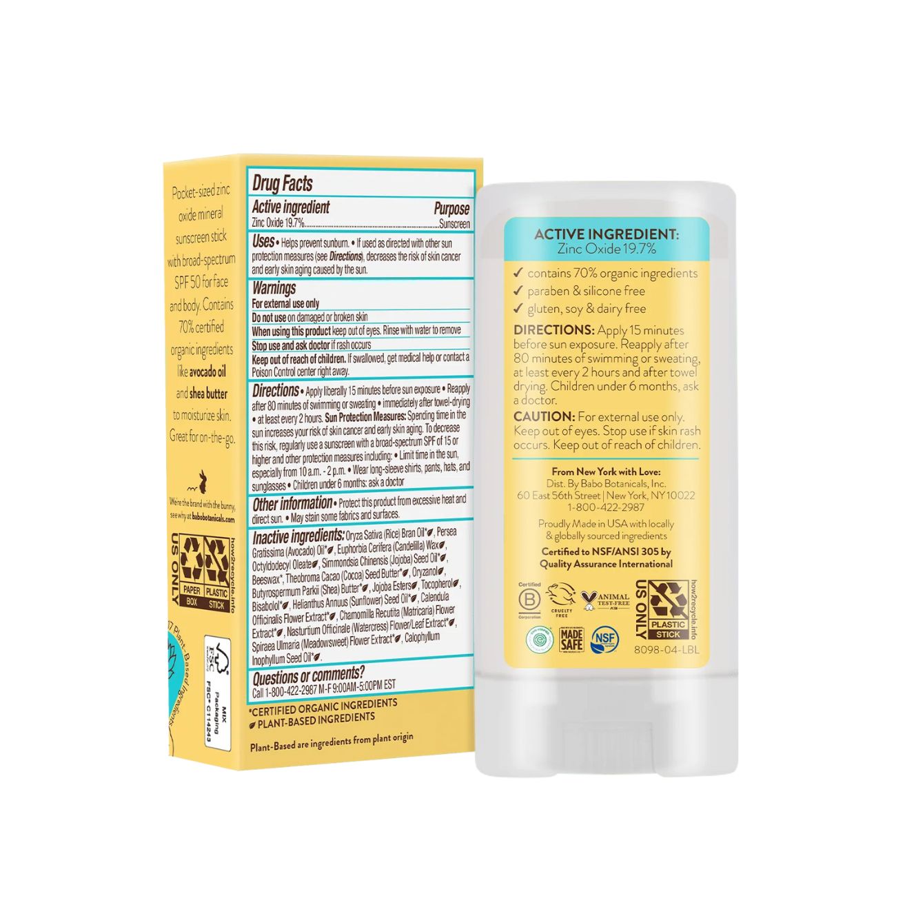 SUPER SHIELD MINERAL SUNSCREEN STICK SPF50