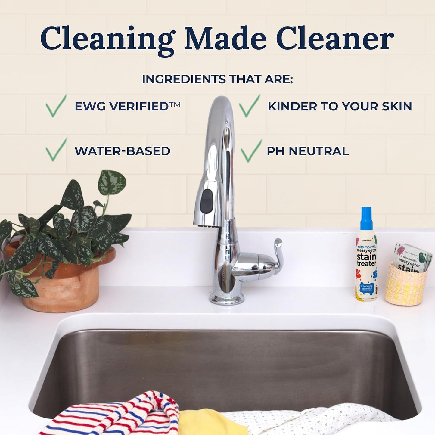 MESSY EATER STAIN TREATER WIPES