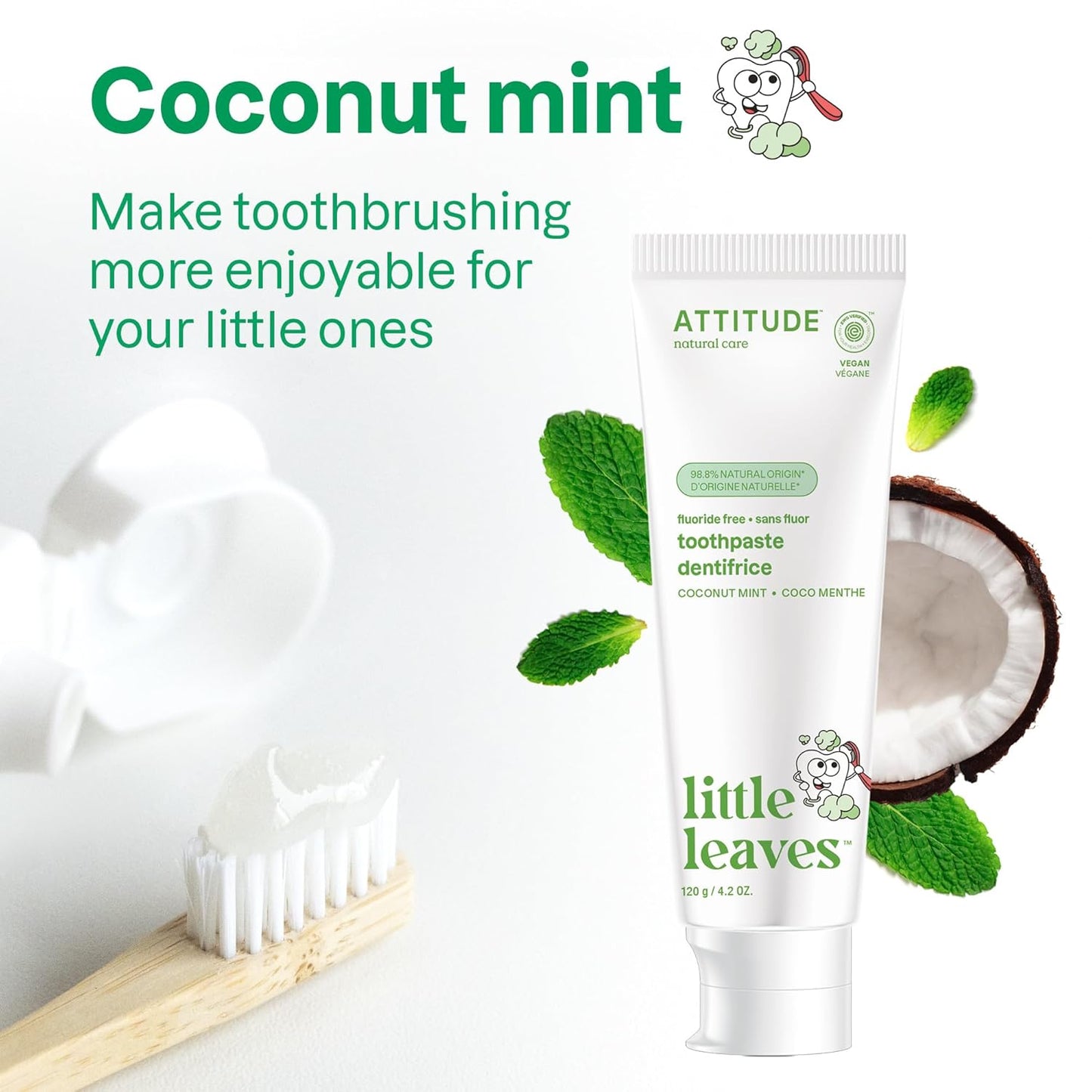 KIDS FLUORIDE-FREE TOOTHPASTE