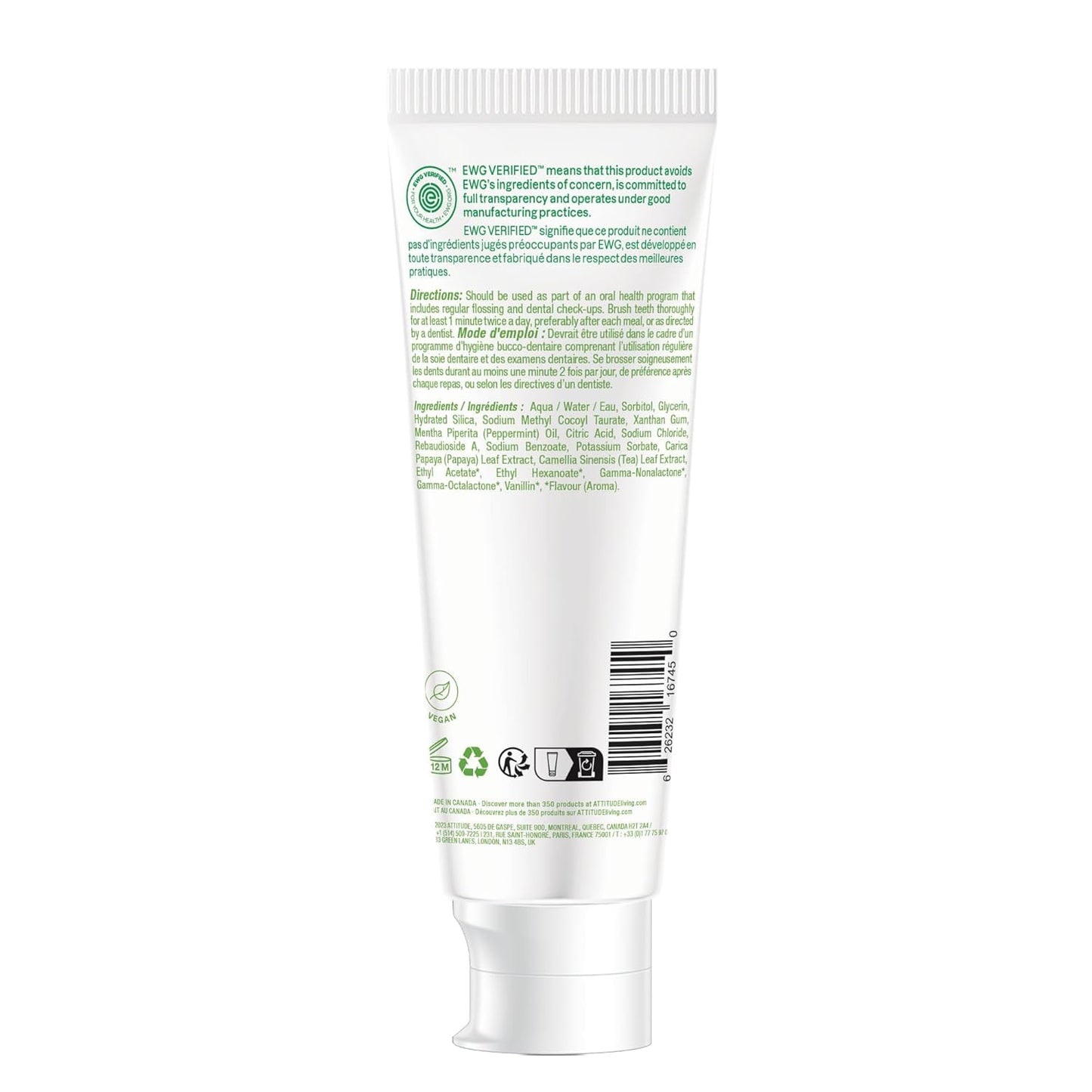 KIDS FLUORIDE-FREE TOOTHPASTE