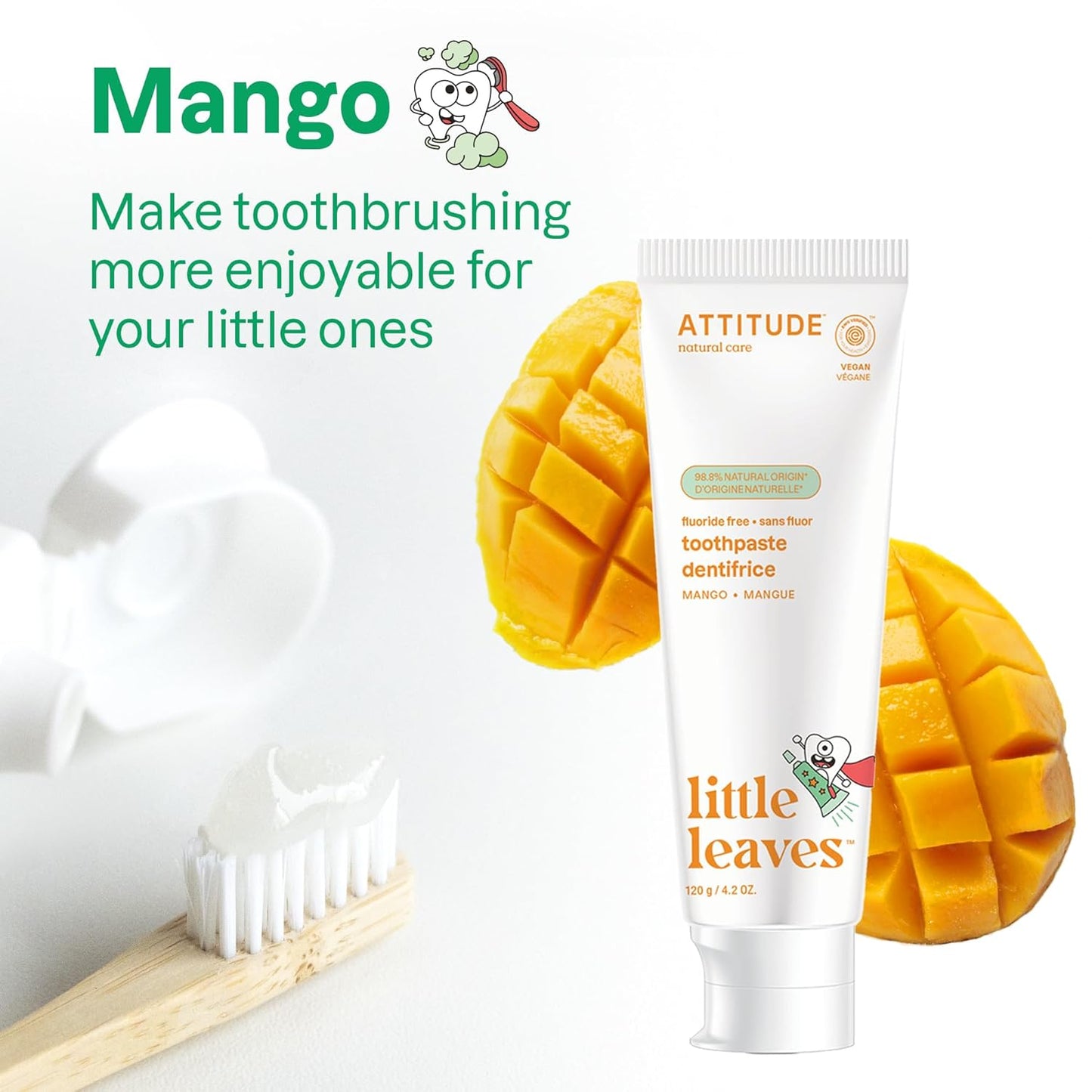 KIDS FLUORIDE-FREE TOOTHPASTE