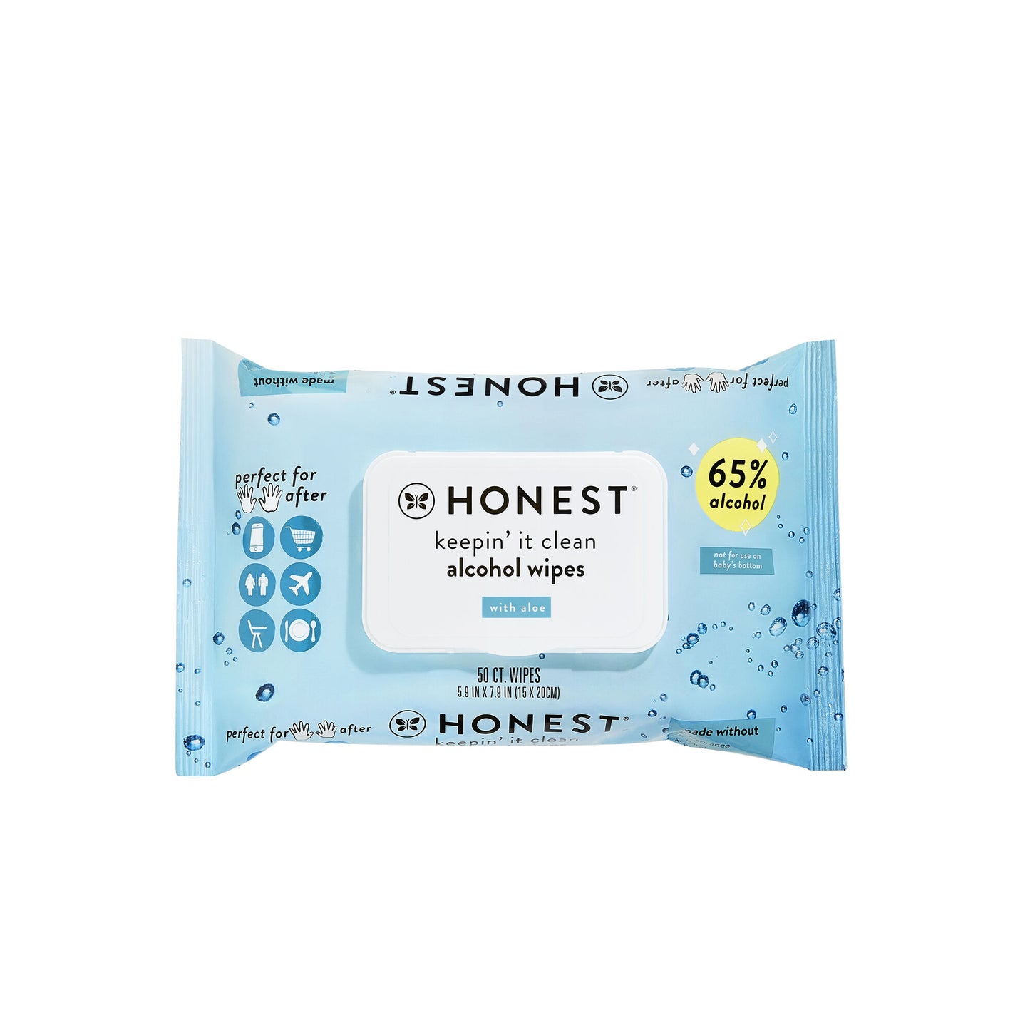 SANITIZING ALCOHOL WIPES - UNSCENTED