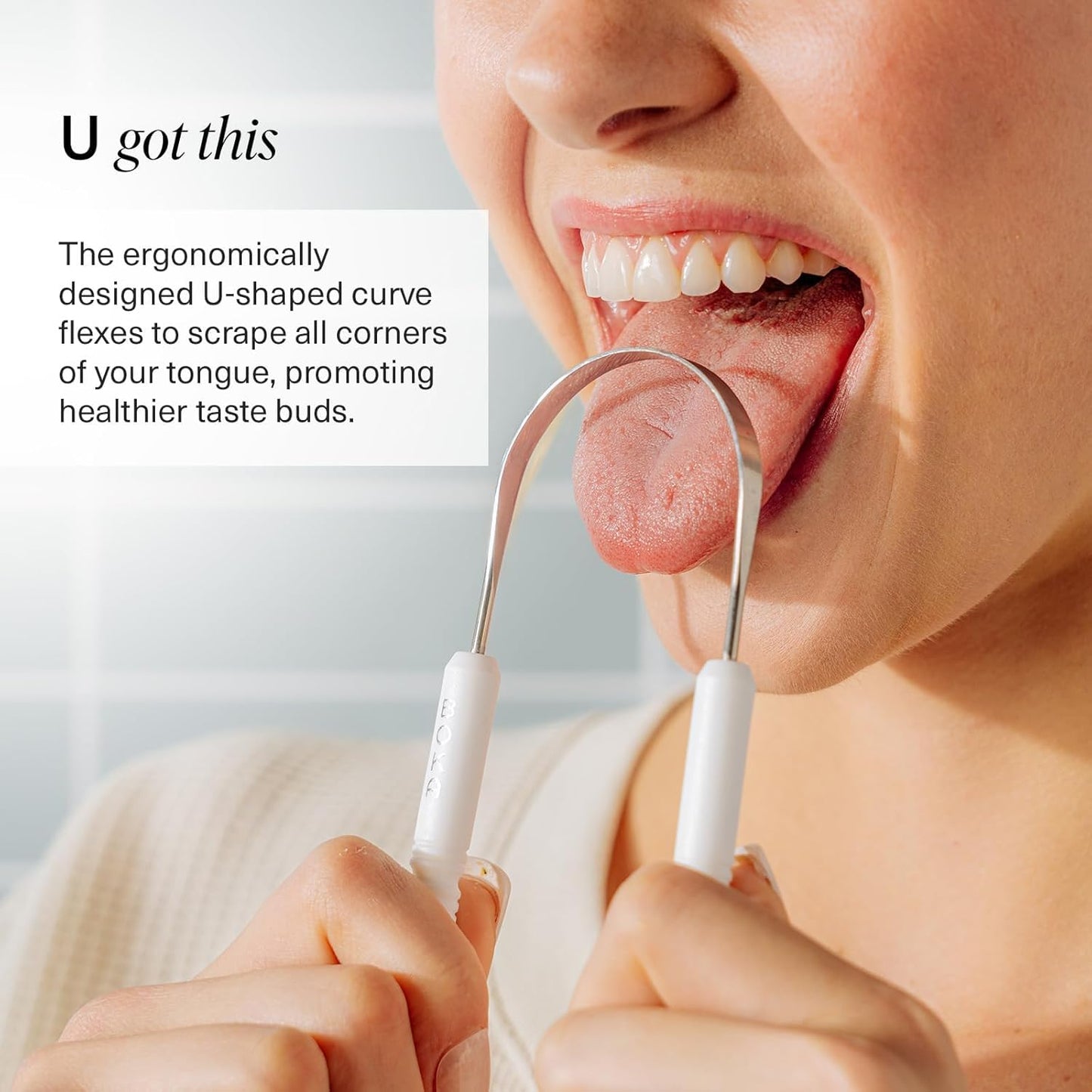 TONGUE SCRAPER FOR ADULTS + KIDS