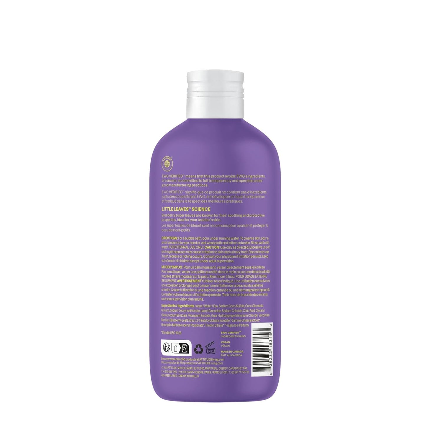 BUBBLE BATH, PEAR & VANILLA