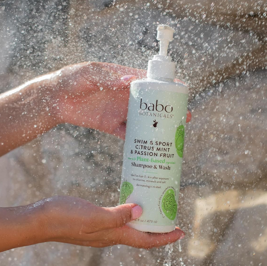 SWIM & SPORT CITRUS MINT & PASSION FRUIT SHAMPOO & WASH