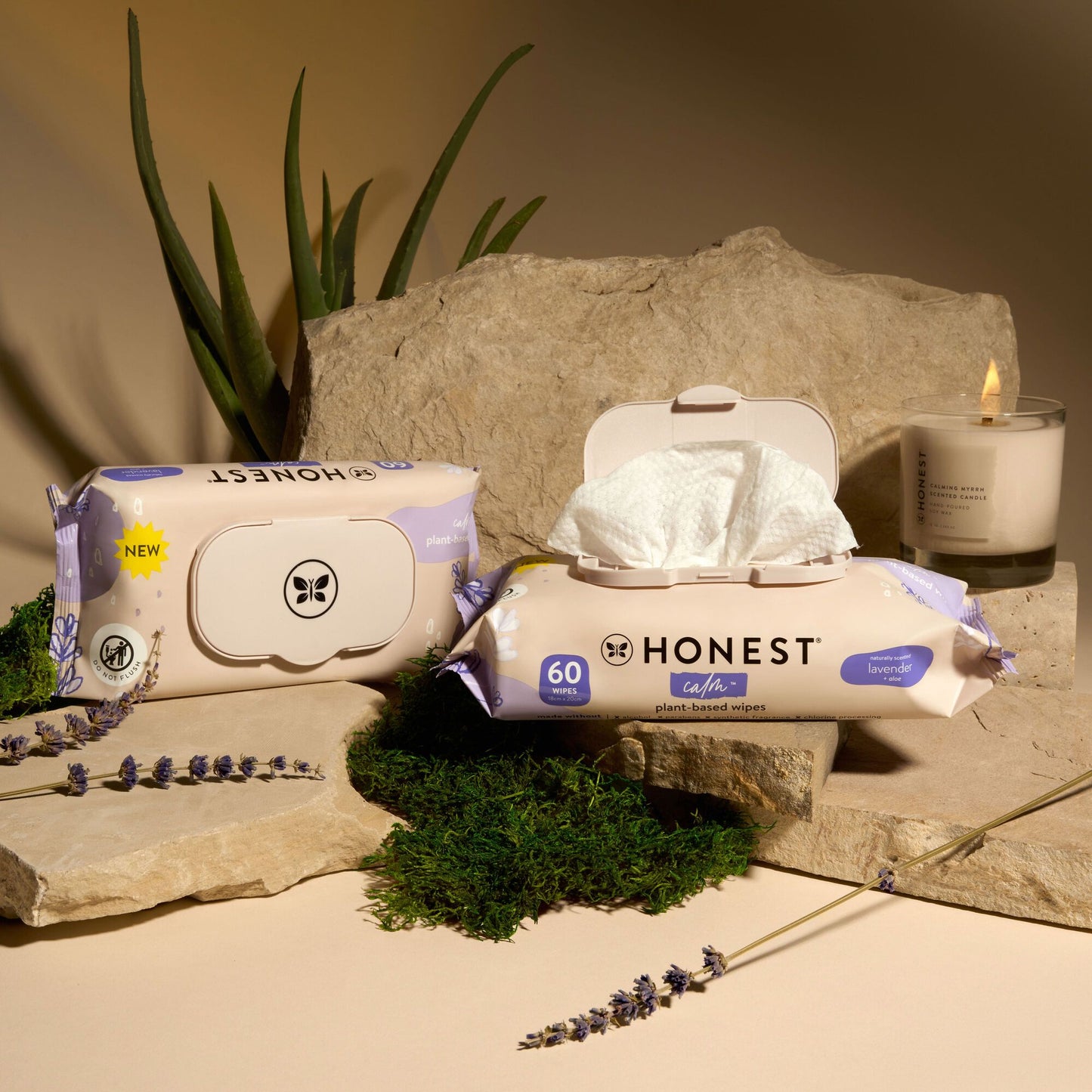 SCENTED WIPES, CALM
