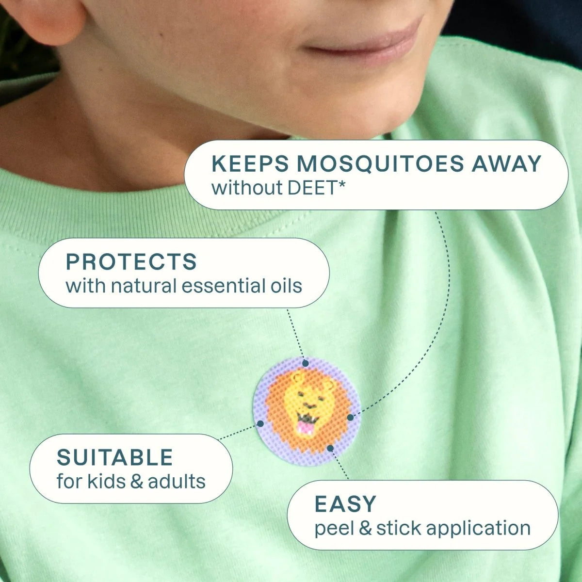 MOSQUITO REPELLENT STICKERS (90 COUNT)