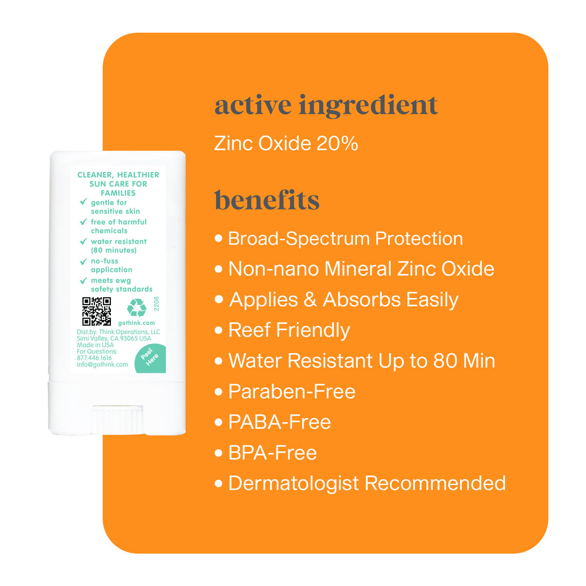 THINKKIDS MINERAL SUNSCREEN DUO