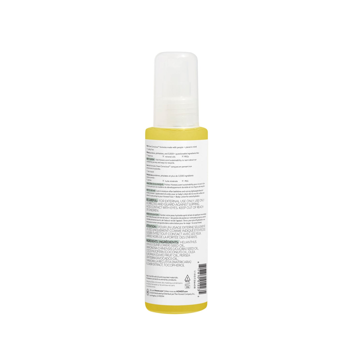 BODY OIL, SENSITIVE