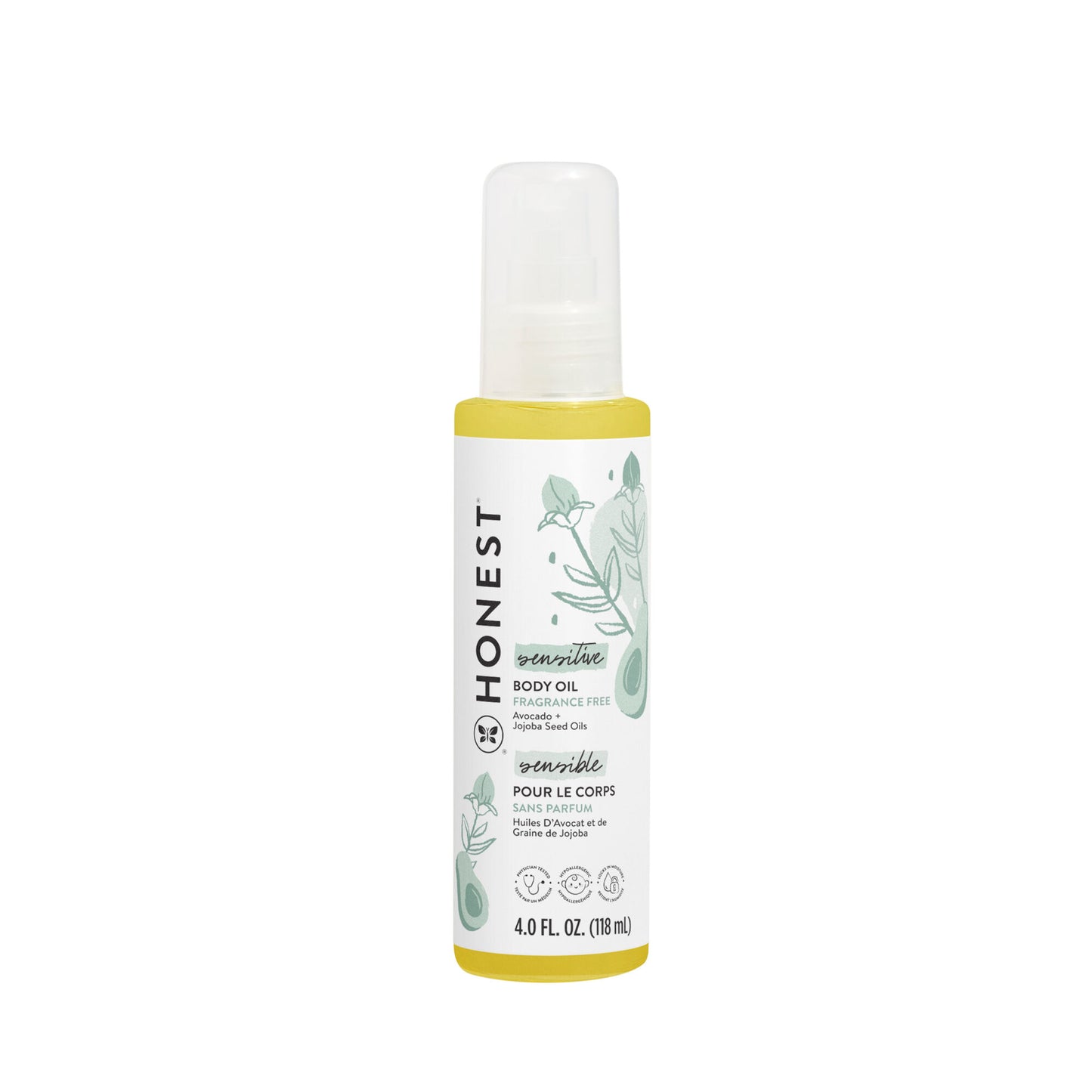 BODY OIL, SENSITIVE