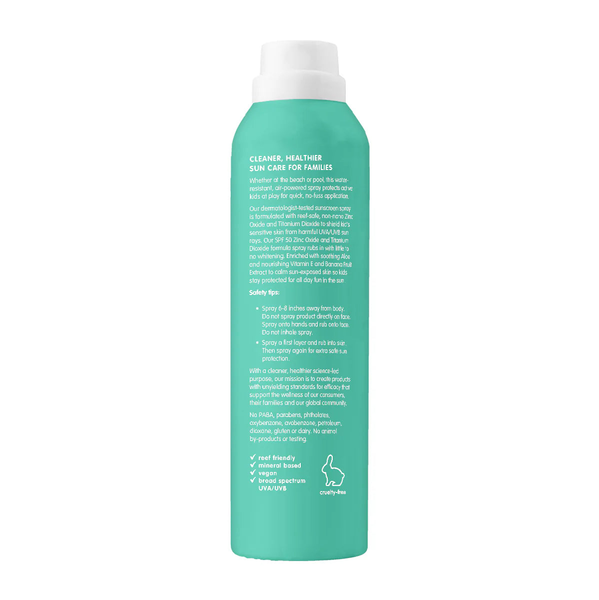 THINKKIDS ALL SHEER MINERAL SUNSCREEN SPRAY SPF50+