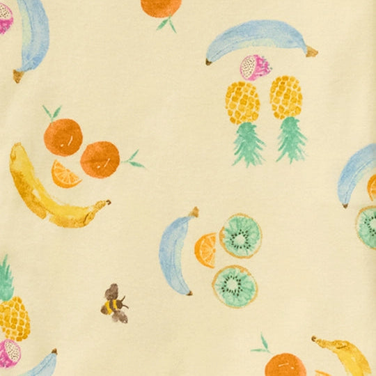 ORGANIC COTTON PAJAMAS - PLAY WITH YOUR FOOD - 1 PIEZA