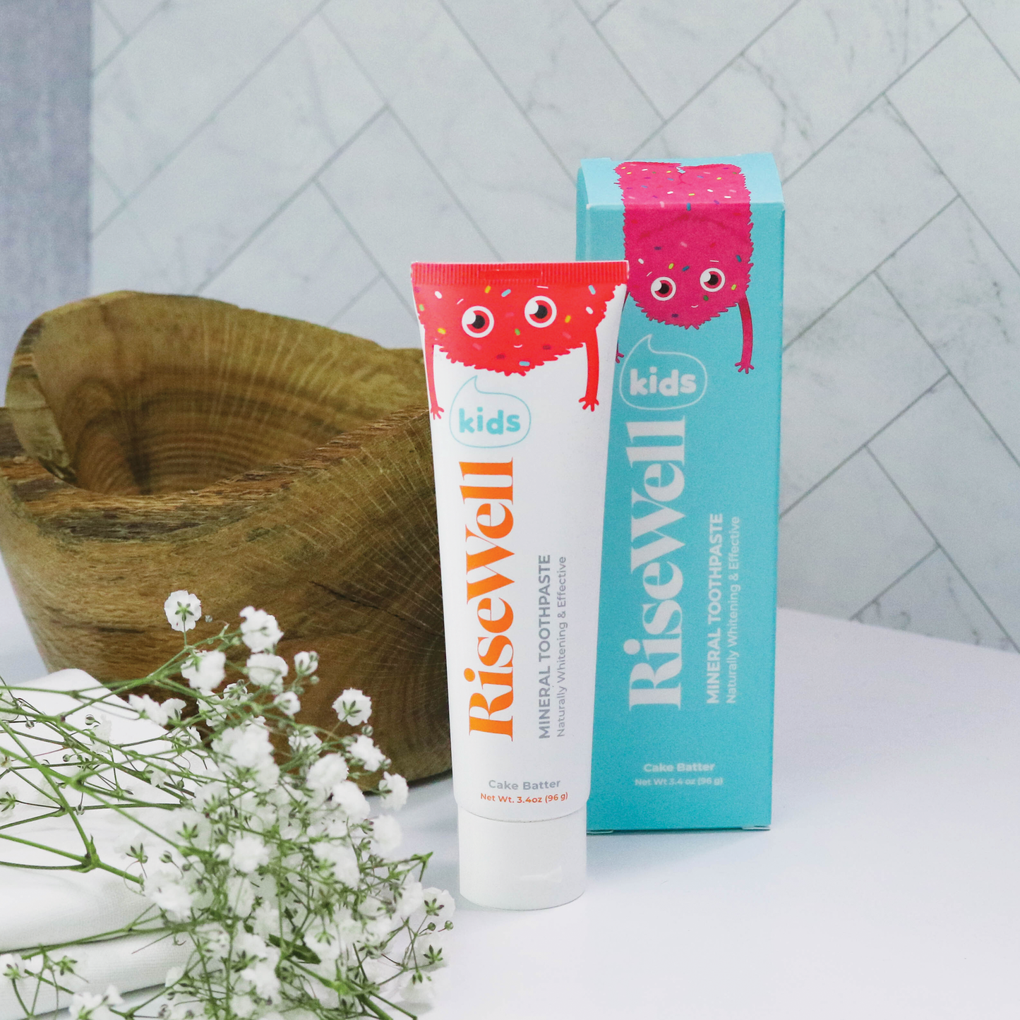 KIDS MINERAL TOOTHPASTE - CAKE BATTER