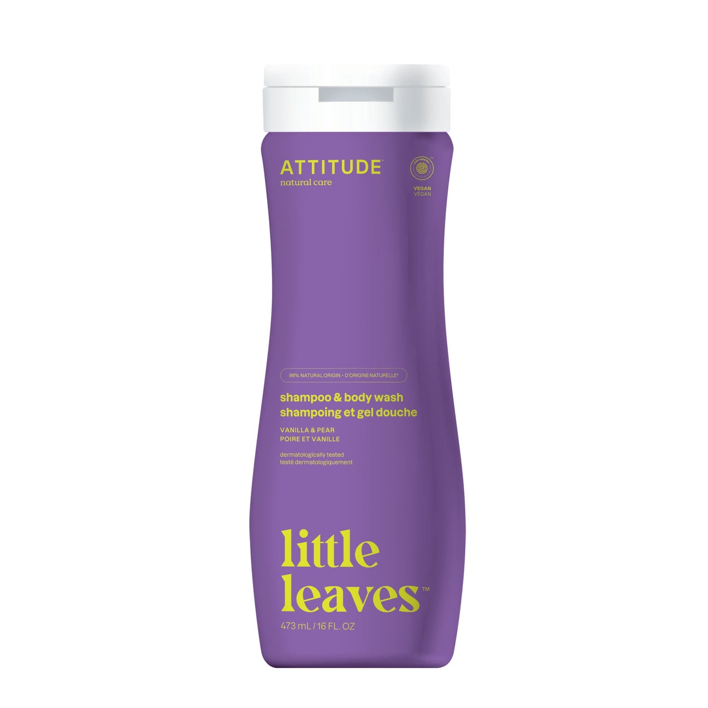 2-1 SHAMPOO + BODY WASH, VANILLA & PEAR