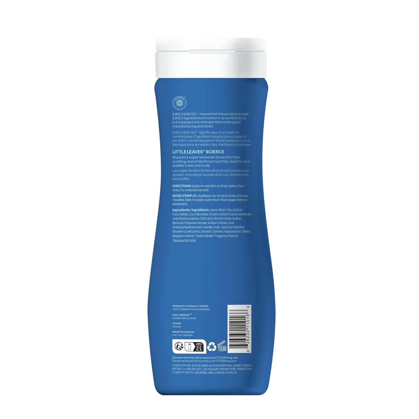 2-1 SHAMPOO + BODY WASH, BLUEBERRY
