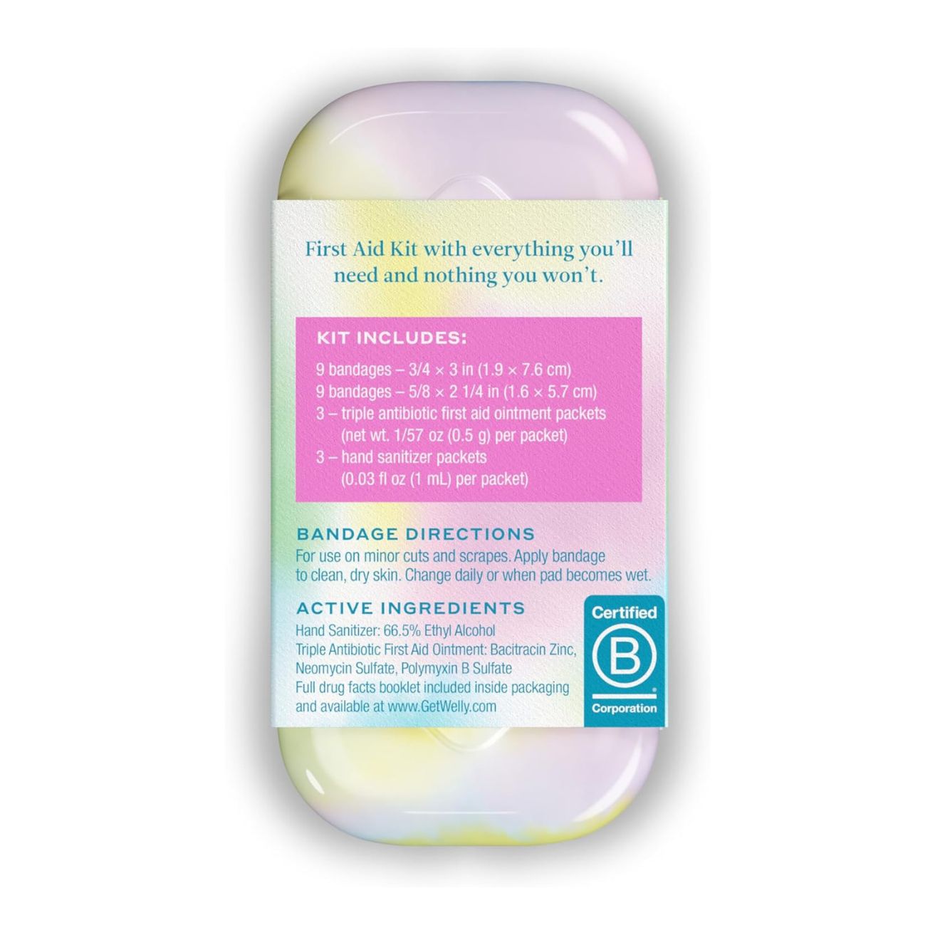 FIRST AID KIT - 24 COUNT - ON THE GO