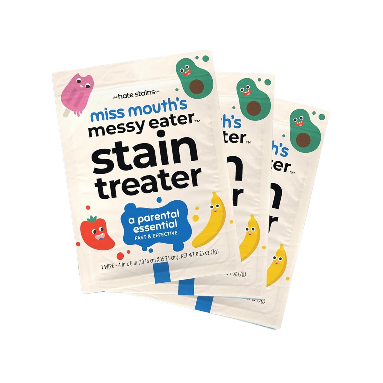 MESSY EATER STAIN TREATER WIPES