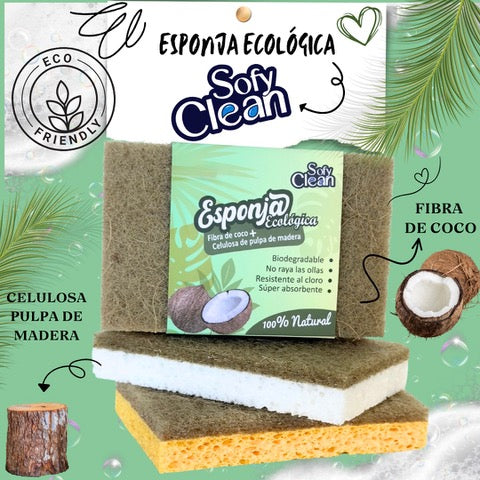 ESPONJA ECOLOGICA 100% NATURAL