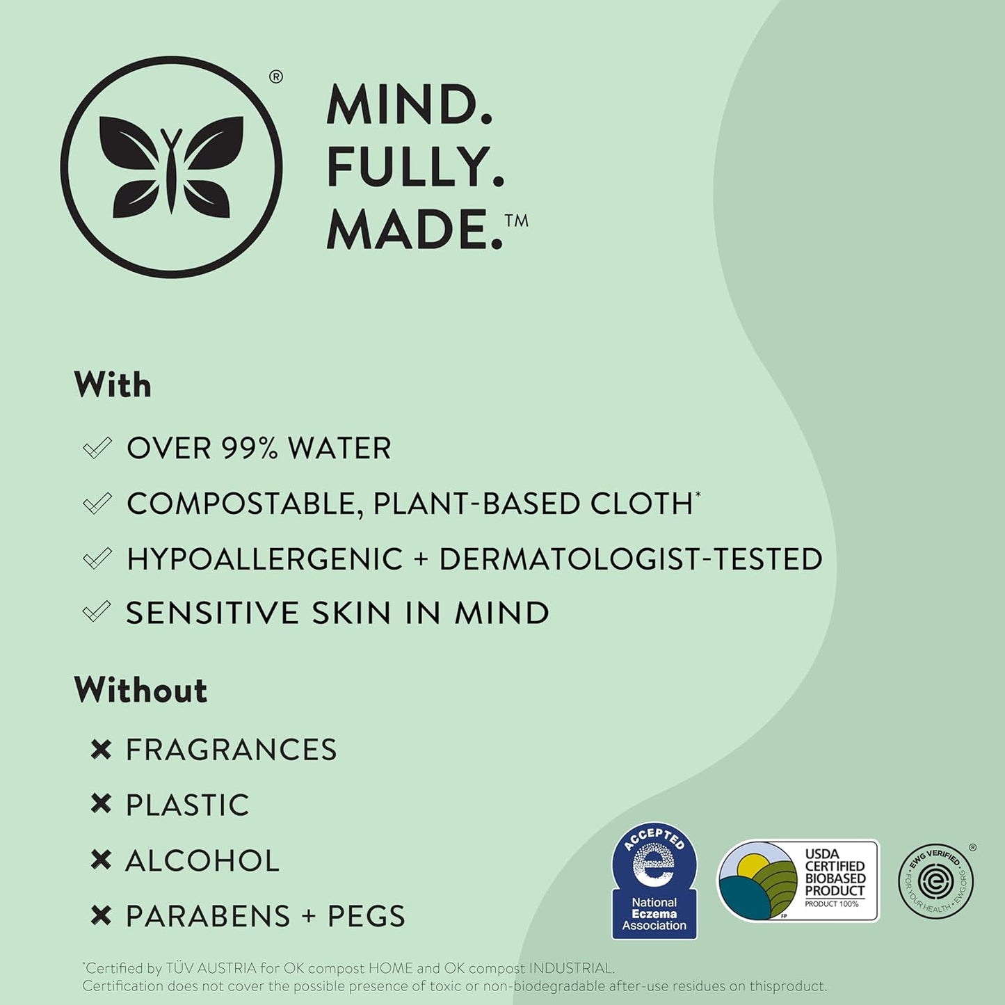 CLEAN CONSCIOUS UNSCENTED WIPES