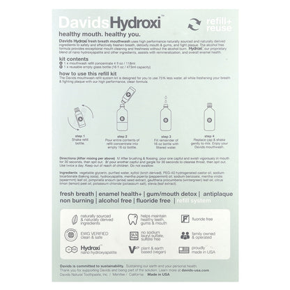 FRESH BREATH MOUTHWASH REFILL KIT