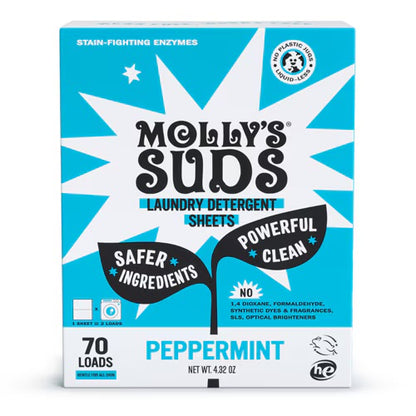 LAUNDRY DETERGENT SHEETS - PEPPERMINT