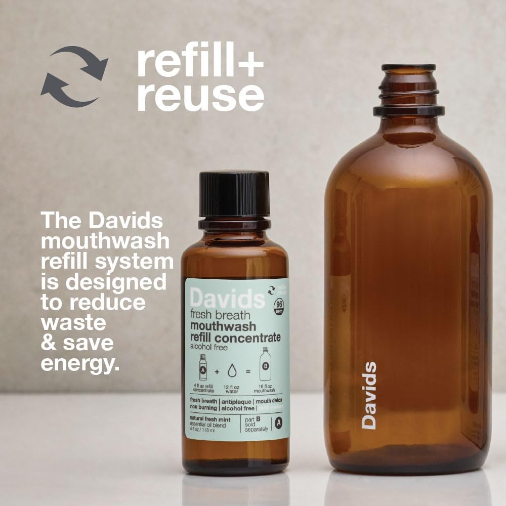 FRESH BREATH MOUTHWASH REFILL KIT