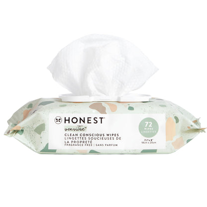 CLEAN CONSCIOUS UNSCENTED WIPES - GEO MOOD