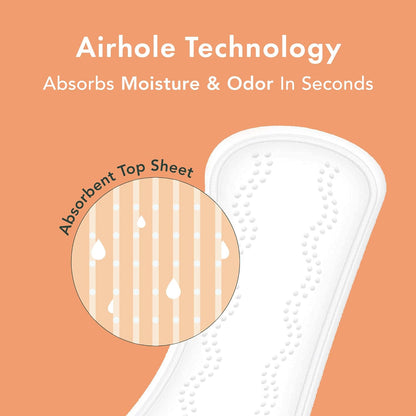 REGULAR UNSCENTED PANTY LINERS MADE WITH ORGANIC COTTON - 60 COUNT