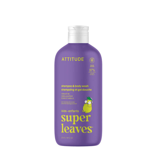 2-1 SHAMPOO + BODY WASH, VANILLA & PEAR