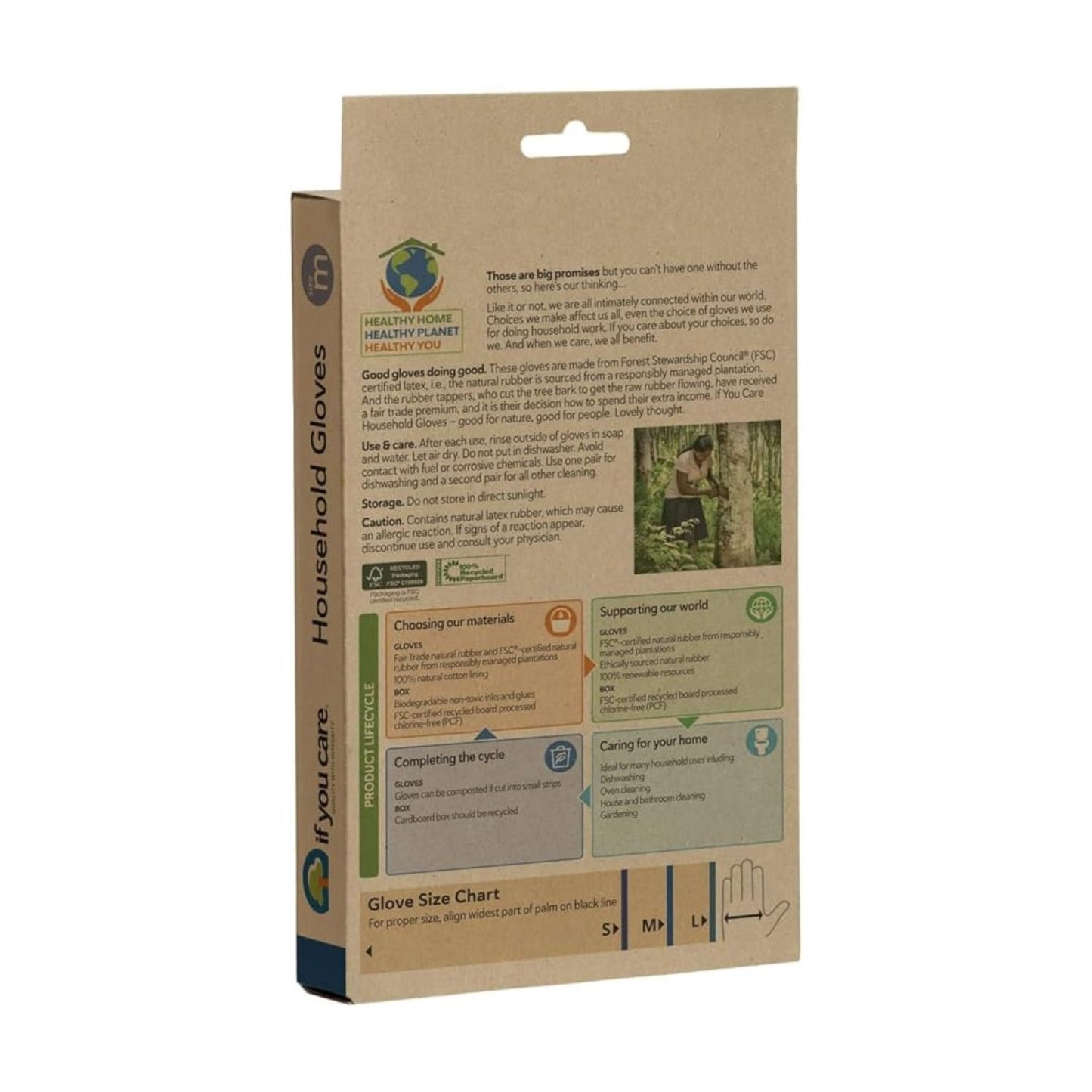 HOUSEHOLD GLOVES - M