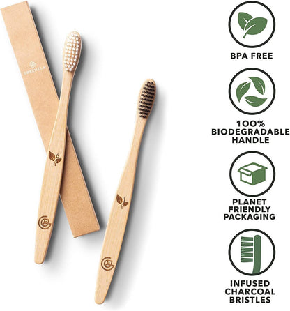 BAMBOO TOOTHBRUSH - ADULTS