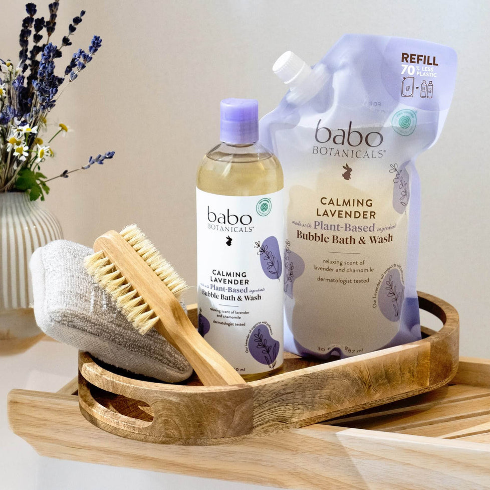 CALMING LAVENDER BUBBLE BATH & WASH