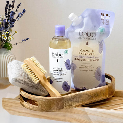 CALMING LAVENDER BUBBLE BATH & WASH