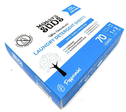 LAUNDRY DETERGENT SHEETS - PEPPERMINT