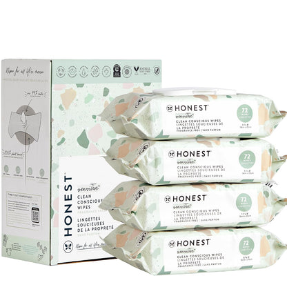 CLEAN CONSCIOUS UNSCENTED WIPES - GEO MOOD