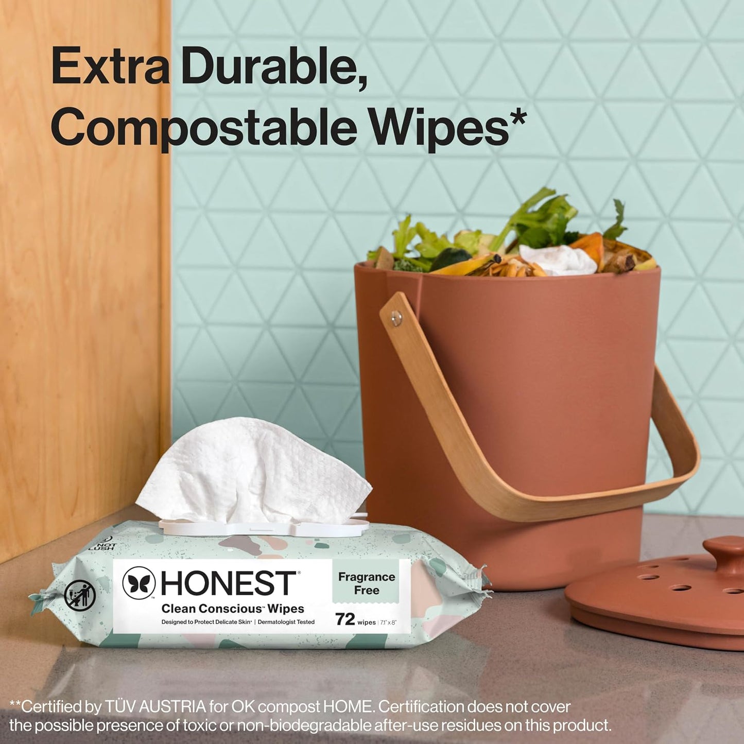 CLEAN CONSCIOUS UNSCENTED WIPES - GEO MOOD