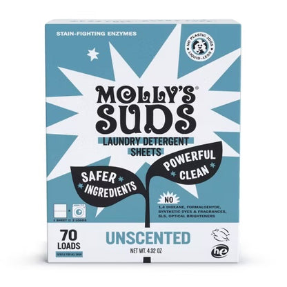 LAUNDRY DETERGENT SHEETS - UNSCENTED