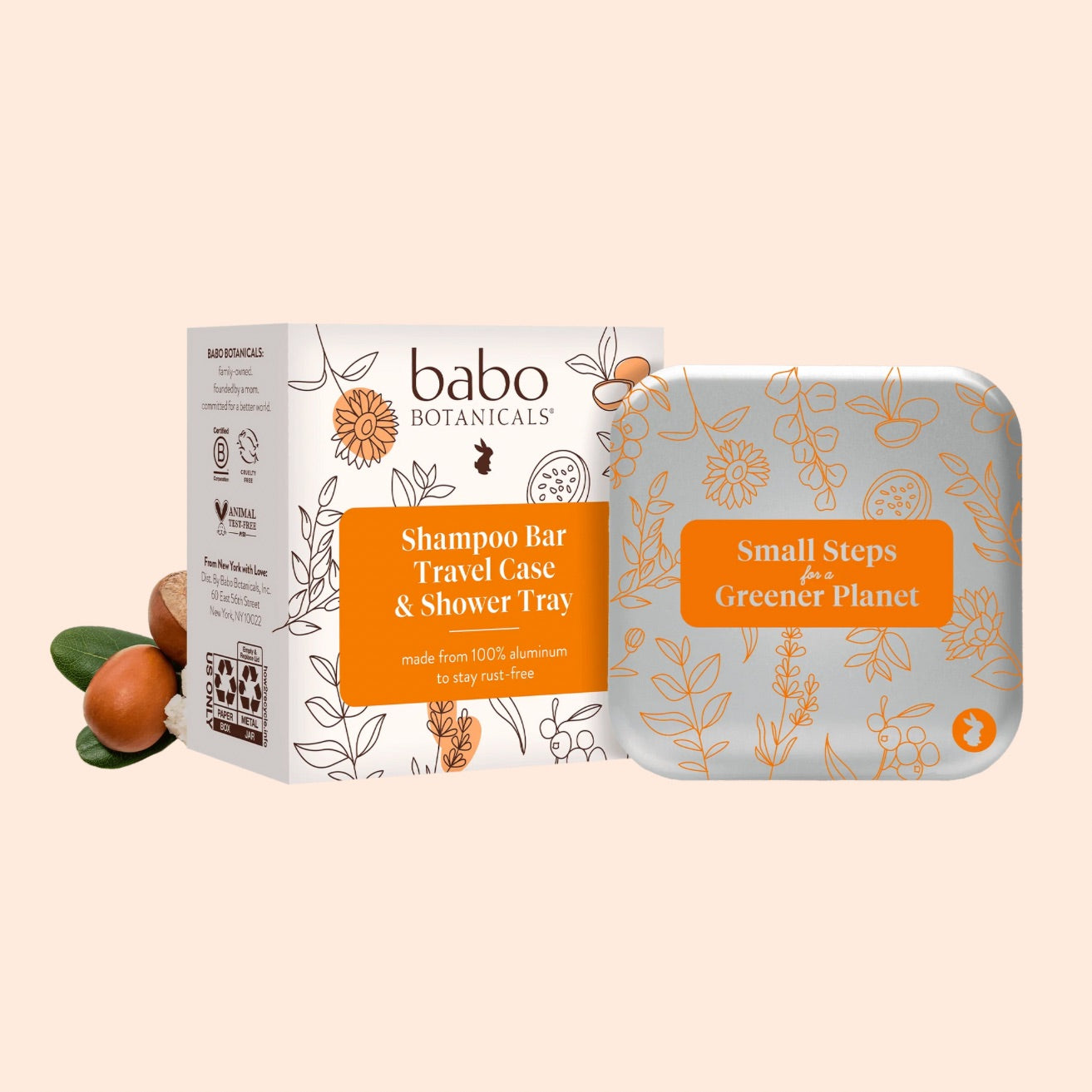 SHAMPOO BAR TRAVEL CASE & SHOWER TRAY