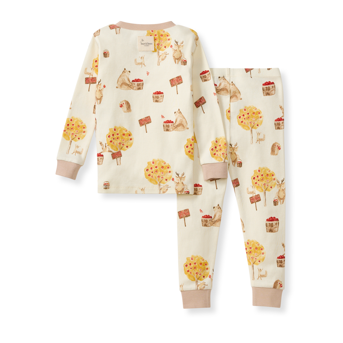 ORGANIC COTTON PAJAMAS - APPLE SEASON - 2 PIEZAS