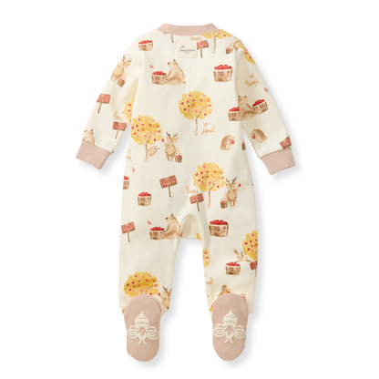 ORGANIC COTTON PAJAMAS - APPLE SEASON - 1 PIEZA