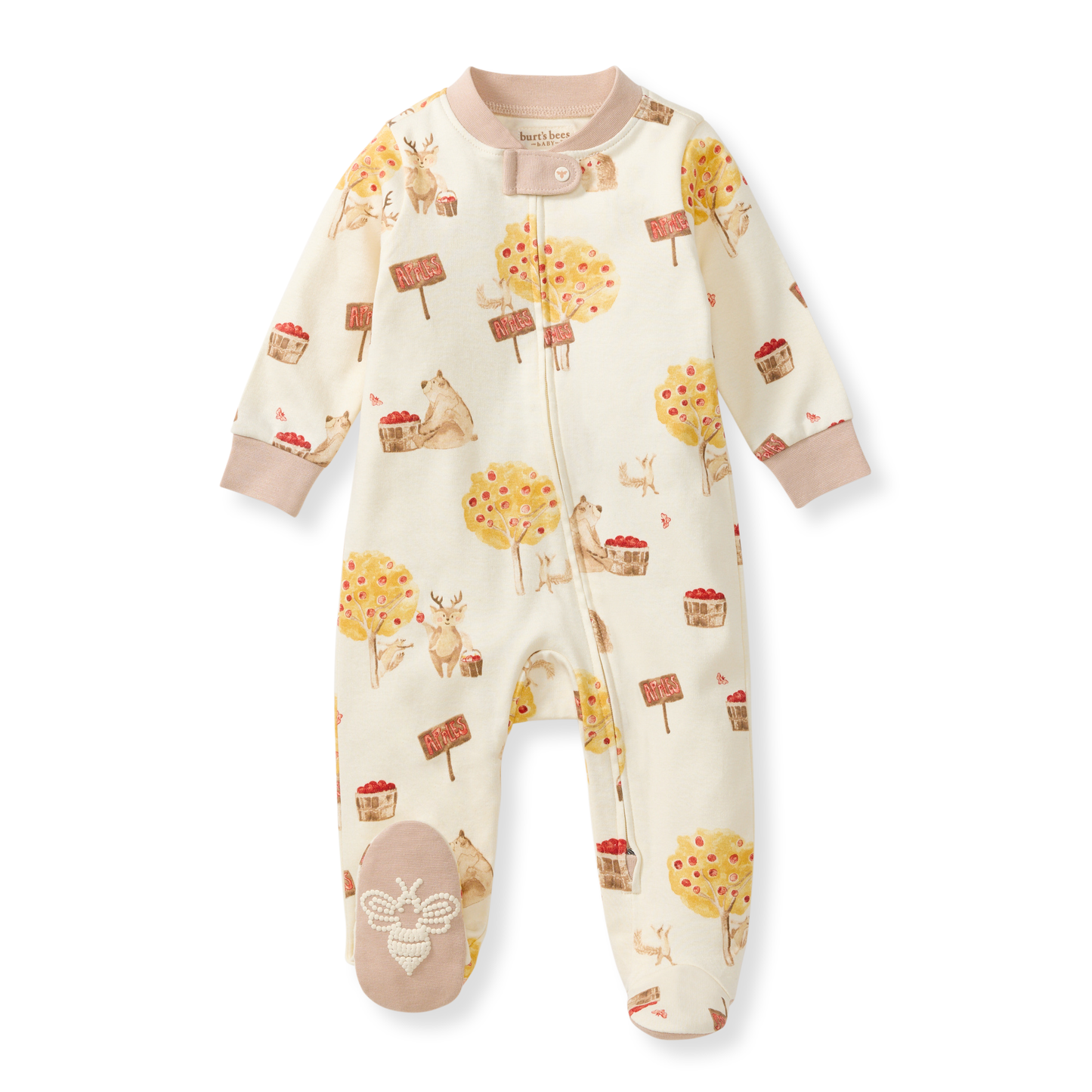 ORGANIC COTTON PAJAMAS - APPLE SEASON - 1 PIEZA