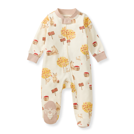 ORGANIC COTTON PAJAMAS - APPLE SEASON - 1 PIEZA