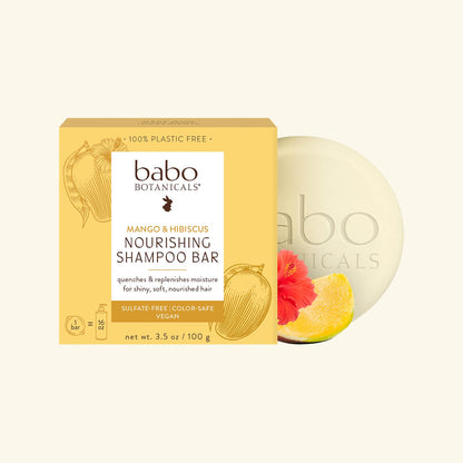 NOURISING MANGO & HIBISCUS SHAMPOO BAR