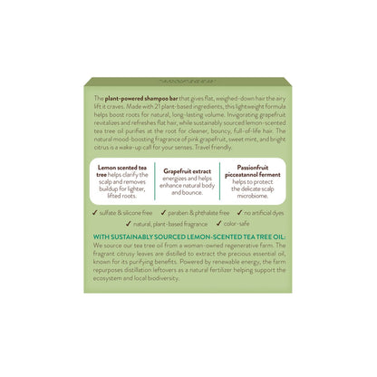 VOLUMIZING TEA TREE & GRAPEFRUIT SHAMPOO BAR