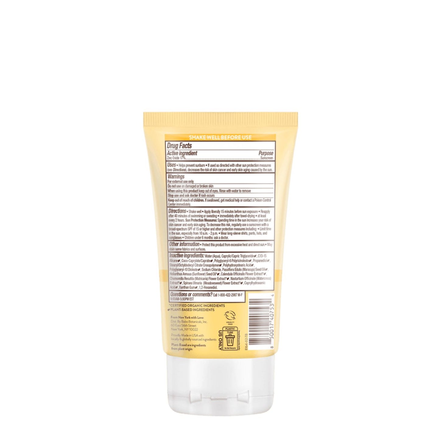 HYDRATING MILK MINERAL FACE SUNSCREEN