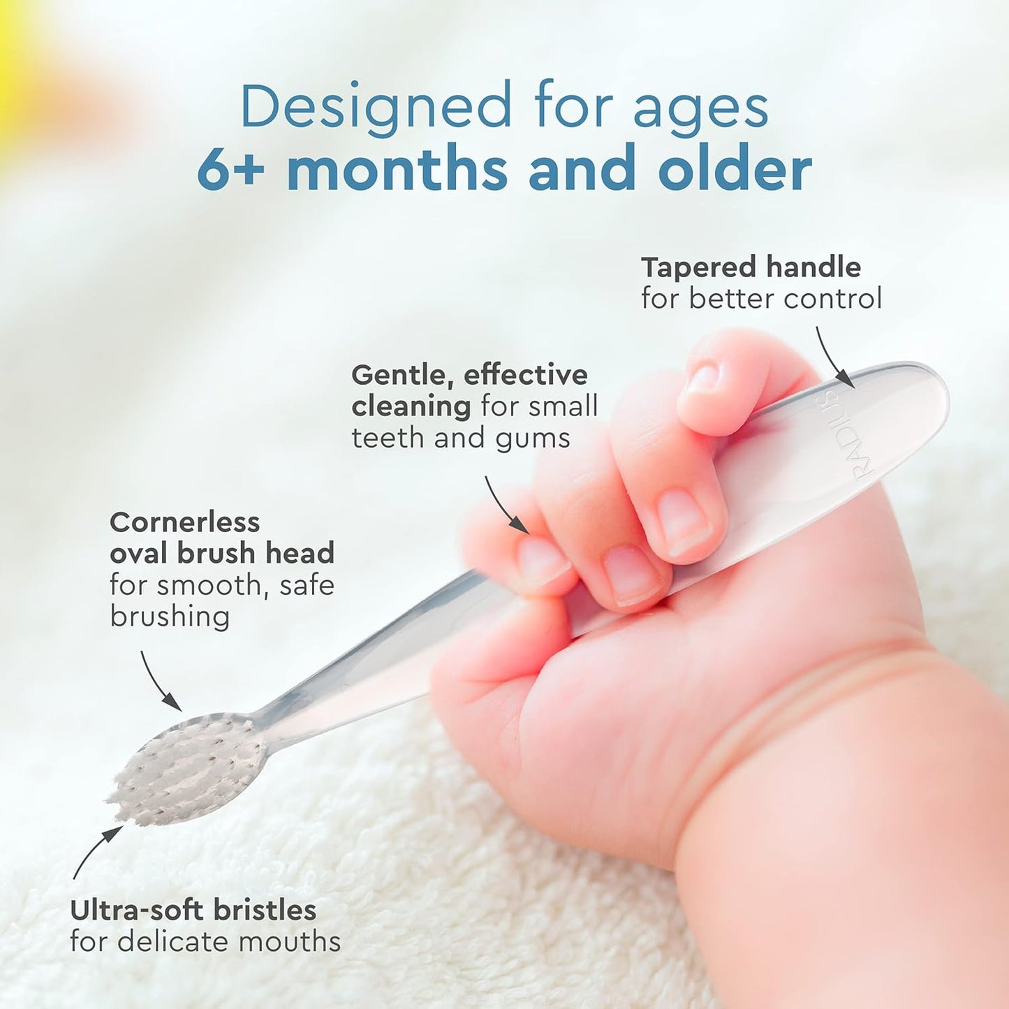 PURE BABY TOOTHBRUSH - 6M+