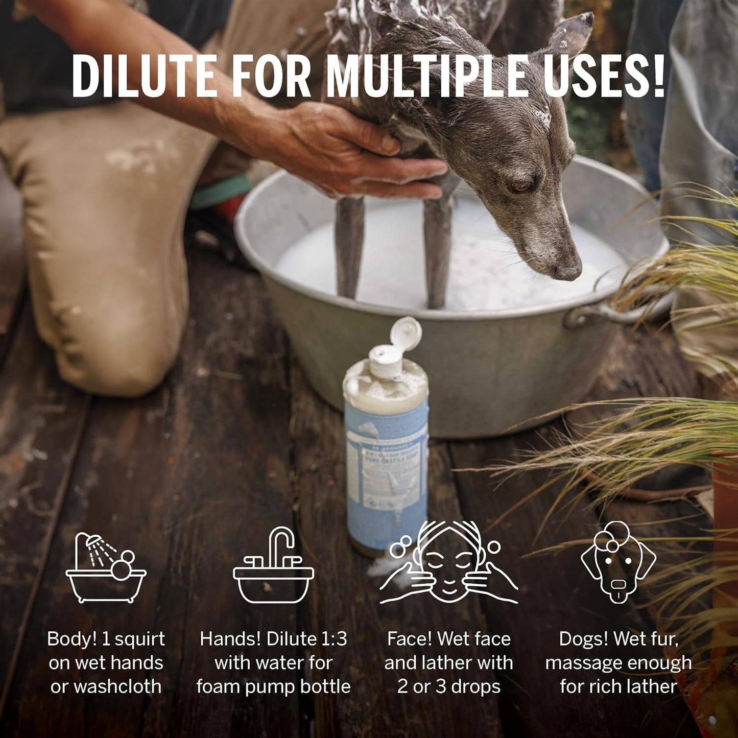 PURE-CASTILE MAGIC SOAP - BABY UNSCENTED