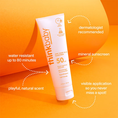 THINKBABY SAFE SUNSCREEN SPF 50+